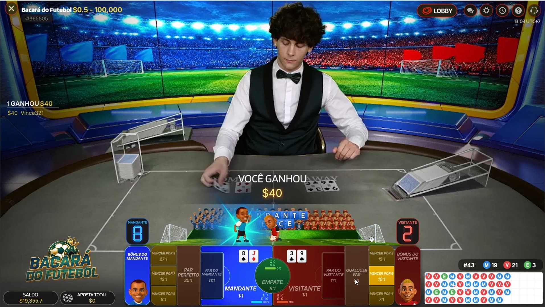Bacará Do Futebol — screenshot 3