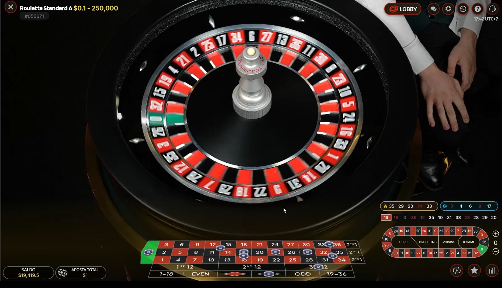 Roulette — screenshot 2
